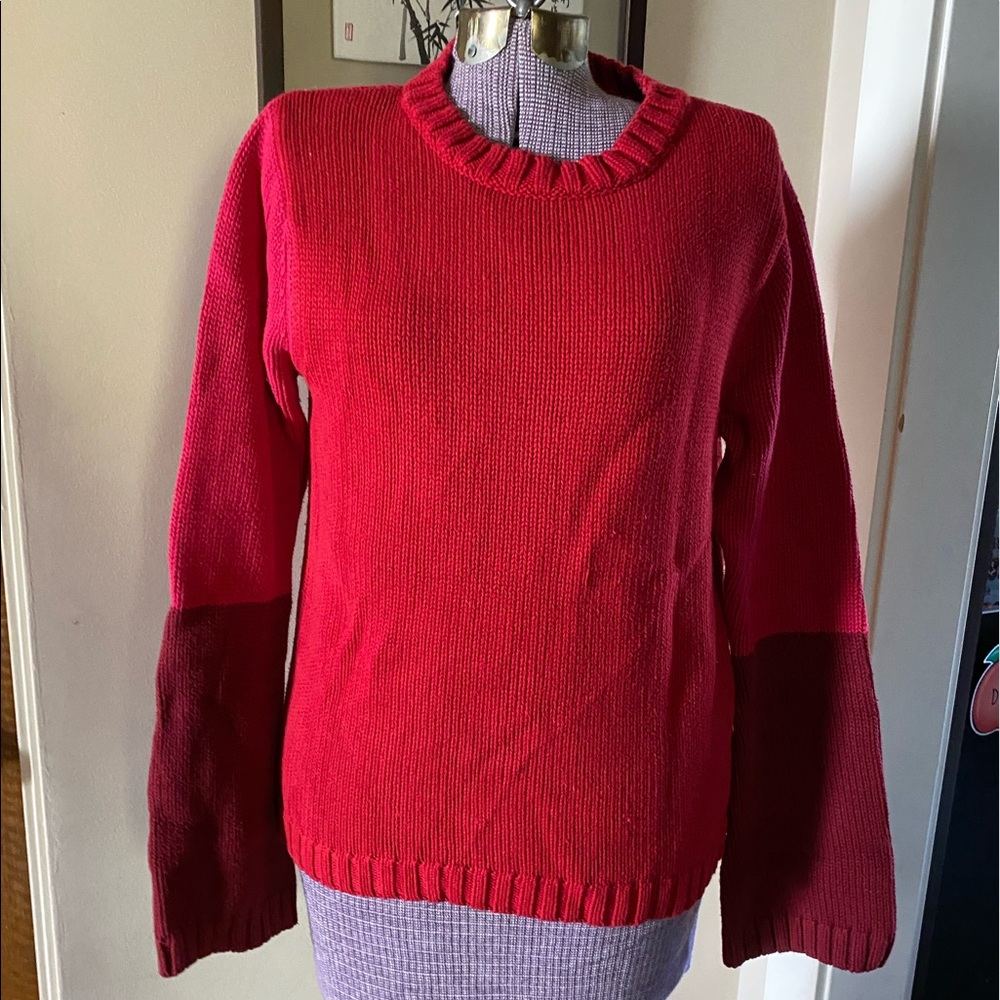 Caban (Club Monaco) Ladies red sweater